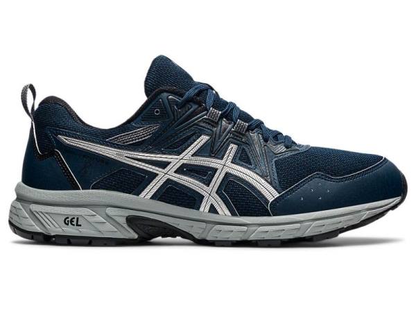 Asics Trailschoenen Heren, GEL-VENTURE Blauw/Zilver - Asics Nieuw | B6017832-QJ